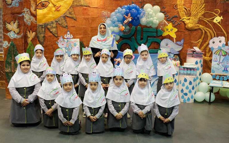 جشن آب ۱۴۰۴ در مدرسه مهرگان بابل